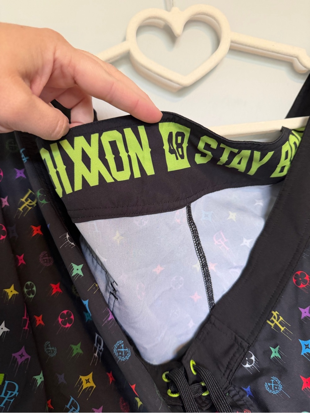 DIXXON Colorful Pattern Swim Trunks - Picture 2 of 4